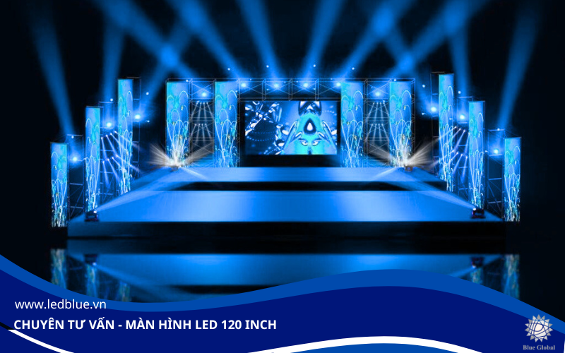 Màn hình LED 120 inch tại sự kiện