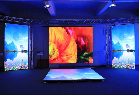 thi công lắp đặt màn hình led trong nhà