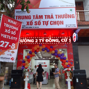 Biển LED ma trận cho đại lý vé số, công ty xổ số kiến thiết