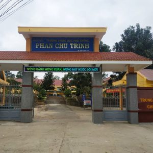 Bảng LED điện tử cổng chào trường học