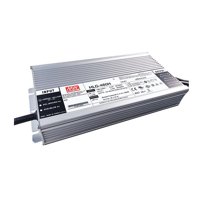 Bộ nguồn LED Meanwell HLG-480H-48 (480W 48V 10A)