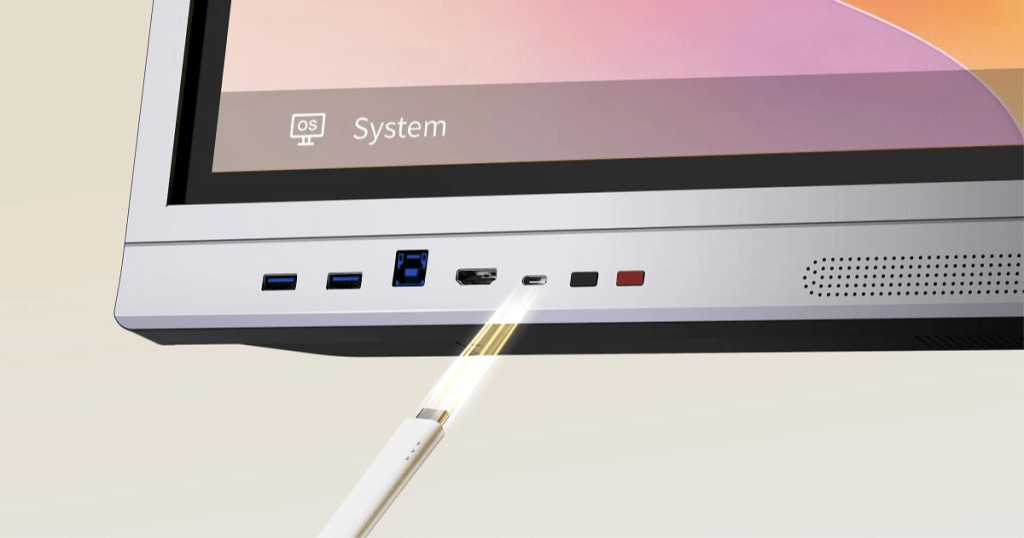 Hikvision DS-75D6N trang bị đa dạng cổng kết nối